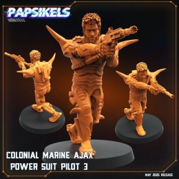 HUMAN COLONIAL MARINE AJAX POWER SUIT PILOT - 3