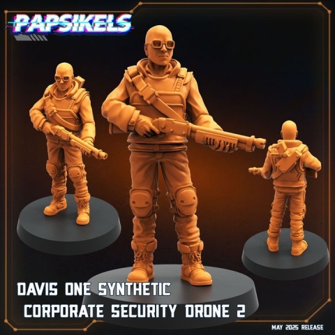 DAVIS ONE SYNTHETIC CORPORATE SECURITY DRONE - 2