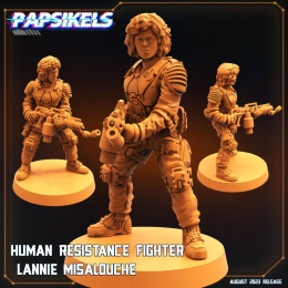 HUMAN RESISTANCE FIGHTER LANNIE MISALOUCHE