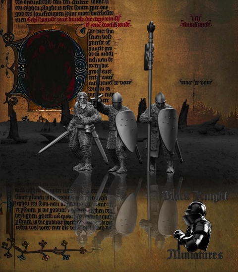 XIII wiek – Polska grupa dowodzenia piechoty XIII wiek – Polska grupa dowodzenia piechoty