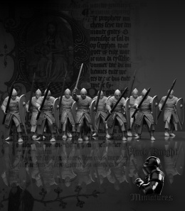 XIII wiek – Polscy żołnierze pieszo