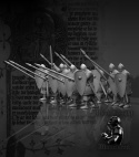 XIII wiek – Polscy żołnierze pieszo