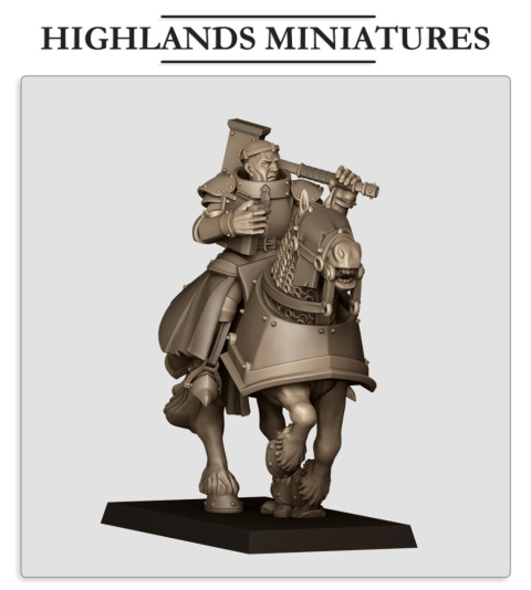 Mounted Sunland Battle Priest