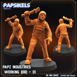 PAPZ INDUSTRIES WORKING BRO - 01