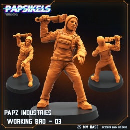PAPZ INDUSTRIES WORKING BRO - 03