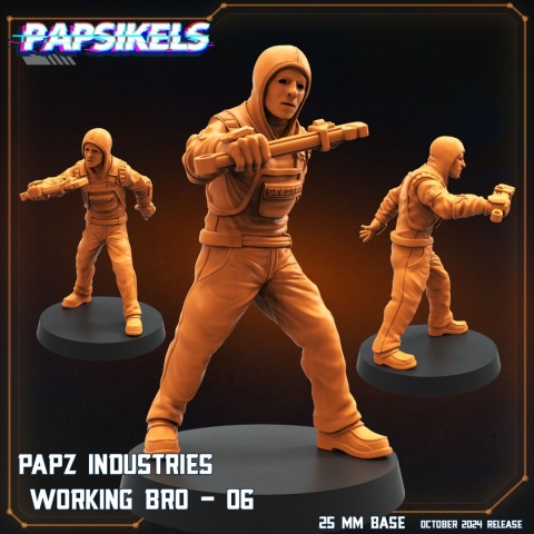 PAPZ INDUSTRIES WORKING BRO - 06