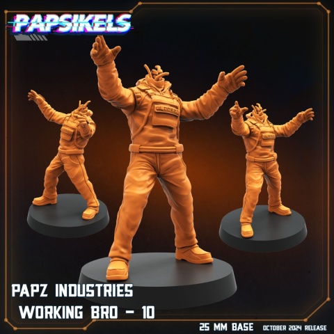 PAPZ INDUSTRIES WORKING BRO - 10