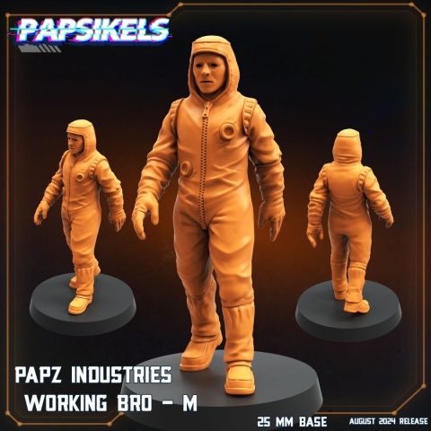 PAPZ INDUSTRIES WORKING BRO - M