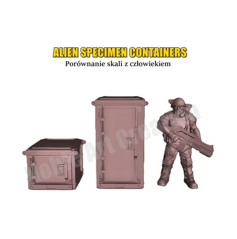 ALIEN SPECIMEN CONTAINERS ALIEN SPECIMEN CONTAINERS
