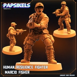 HUMAN RESILIENCE FIGHTER MARCIO FISHER