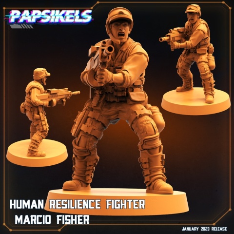 HUMAN RESILIENCE FIGHTER MARCIO FISHER