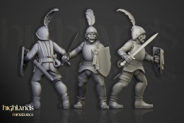 Sunland Swordsmen - Oddział - 5 figurek