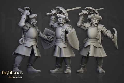Sunland Swordsmen - Oddział - 5 figurek Sunland Swordsmen - Oddział - 5 figurek
