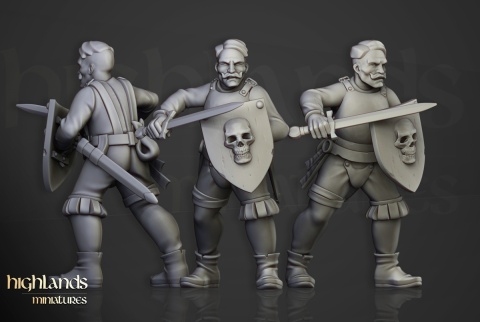 Sunland Swordsmen - Oddział - 5 figurek Sunland Swordsmen - Oddział - 5 figurek