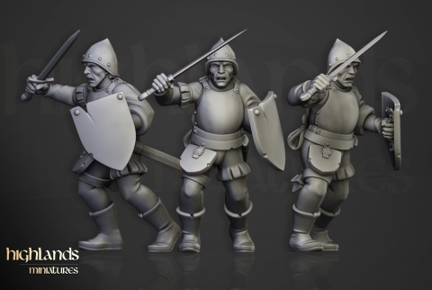 Sunland Swordsmen - Oddział - 5 figurek Sunland Swordsmen - Oddział - 5 figurek