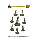 PROFESJONALNIE, RĘCZNIE MALOWANA FIGURKA YAGRAZ ORC BEAUTY ( 32 MM / SKALA 1:48)