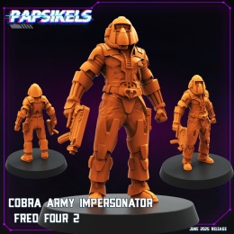 COBRA ARMY IMPERSONATOR FRED FOUR - 2