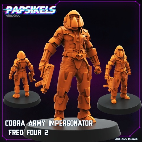 COBRA ARMY IMPERSONATOR FRED FOUR - 2