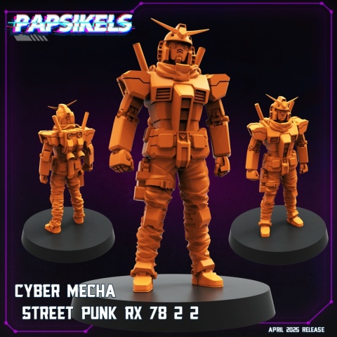 CYBER MECHA STREET PUNK RX 78 2 - 2