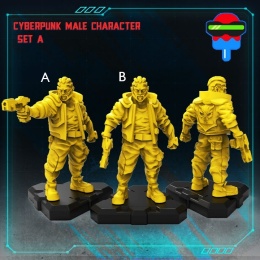 CYBERPUNK MALE CHARACTER