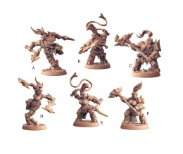 DUMLOK FLAMESEEKERS DARK FLAME DWARVES - UNIT 1