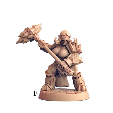 DUMLOK FLAMESEEKERS DARK FLAME DWARVES - UNIT 2