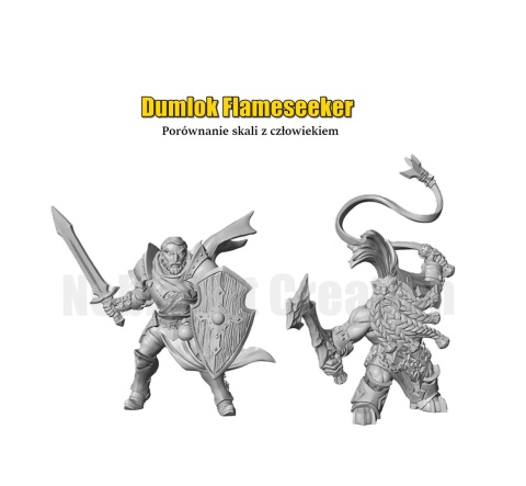 DUMLOK FLAMESEEKERS DARK FLAME DWARVES - UNIT 2