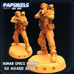 HUMAN COLONIAL MARINE OJI ALKASID ACTIVE
