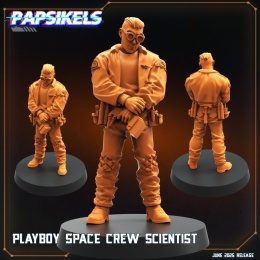 PLAYBOY SPACE CREW SCIENTIST - 1