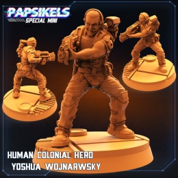 HUMAN COLONIAL HERO YOUSHUA WOJNARWSKY