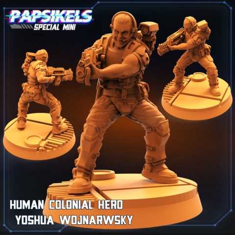 HUMAN COLONIAL HERO YOUSHUA WOJNARWSKY