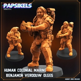 HUMAN COLONIAL MARINE BENJAMIN VERDOUW OLGES