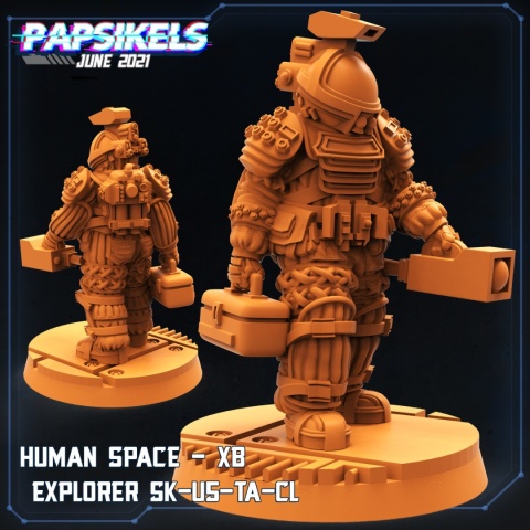 HUMAN COLONIAL SPACE EXPLORER XB SK U5 TA CL