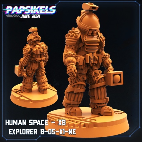 HUMAN COLONIAL SPACE EXPLORER XB B 05 X1 NE