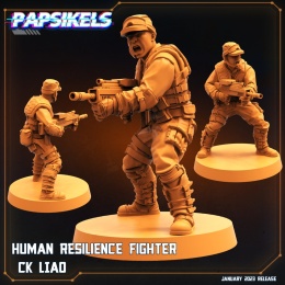 HUMAN RESILIENCE FIGHTER CK LIAD