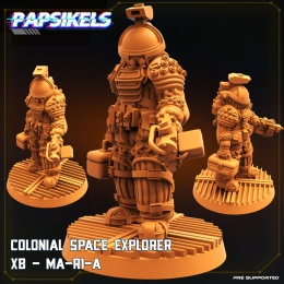 HUMAN COLONIAL SPACE EXPLORER XB MA R1 A1