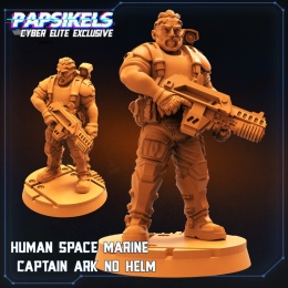 HUMAN SPACE MARINE CAPTAIN ARK - 2