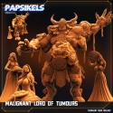 MALIGNANT LORD OF TUMOURS WITH WORSHIPPERS