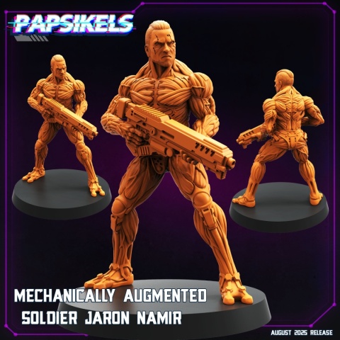 MECHANICALLY AUGMENTED SOLDIER JARON NAMIR - 1