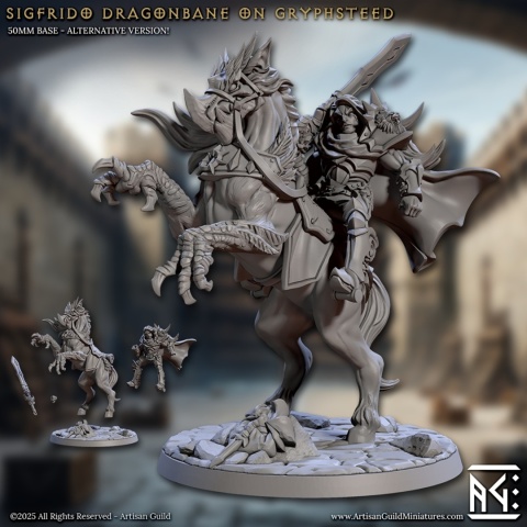 SIGFRIDO ON GRYPHSTEED