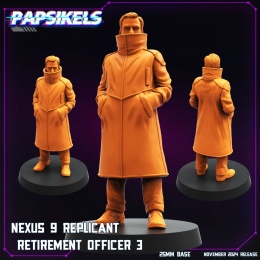 NEXUS 9 REPLICANT RETIREMENT OFFICER - 3