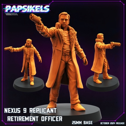 NEXUS 9 REPLICANT RETIREMENT OFFICER - 1