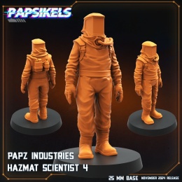 PAPZ INDUSTRIES HAZMAT SCIENTIST - 4