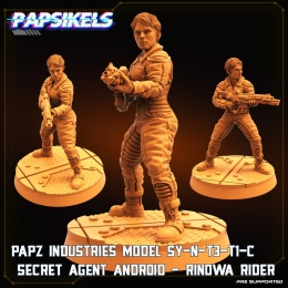 PAPZ INDUSTRIES MODEL SY N T3 T1 C RINOWA RIDER SECRET AGENT