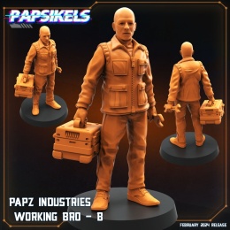 PAPZ INDUSTRIES WORKING BRO - B