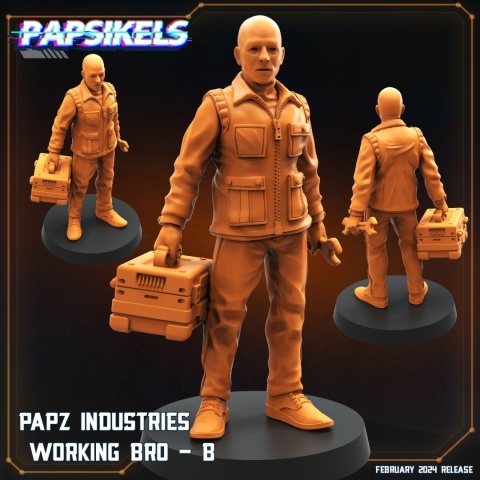 PAPZ INDUSTRIES WORKING BRO - B
