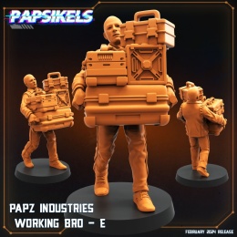 PAPZ INDUSTRIES WORKING BRO - E
