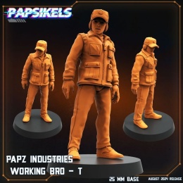 PAPZ INDUSTRIES WORKING BRO - T