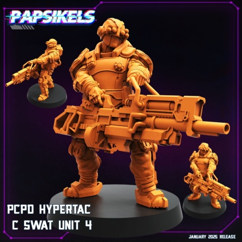 PCPD HYPERTAC C SWAT UNIT - 4