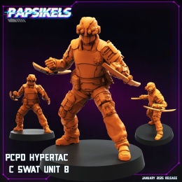PCPD HYPERTAC C SWAT UNIT - 8